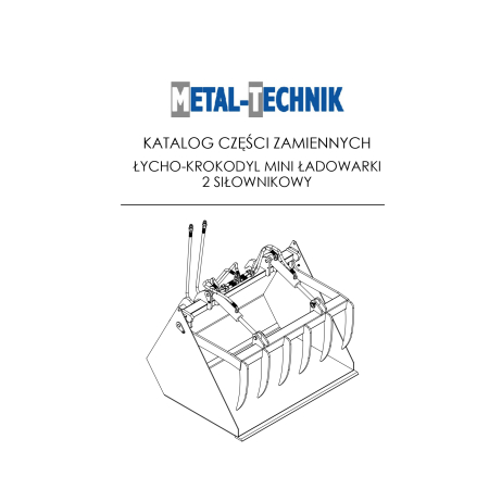 Części zamienne Metal-Technik Łycho-Krokodyl 2 siłowniki do miniładowarek
